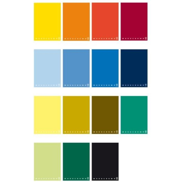 Maxiquaderno A4 spiralato c/fori microperf 80gr 70fg 4mm monocromo pigna - 02155554M - Y00642