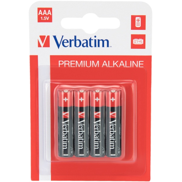 Batterie AAA alcaline Verbatim - 49920 - Y05791