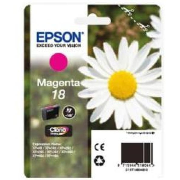 Cartuccia Epson 18/blister RS+AM+RF (C13T18034020) magenta - Y09578