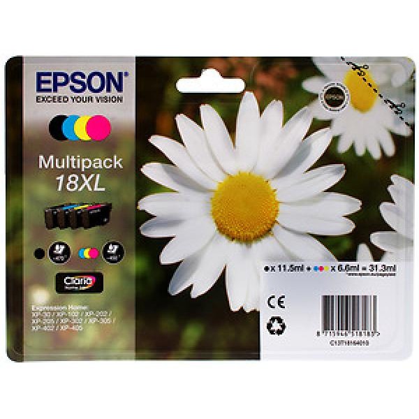 Cartuccia Epson 18XL/blister RS+AM+RF (C13T18164020) n-c-m-g - Y09587