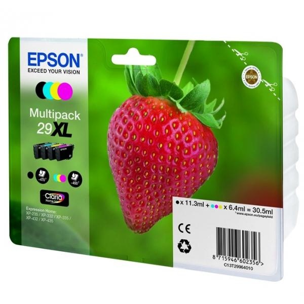 Cartuccia Epson T29XL/blister RS+AM+RF (C13T29964020) nero-ciano-magenta-giallo - Y09641