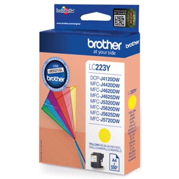 Cartuccia Brother LC-223 (LC-223YBP) giallo - Y11224