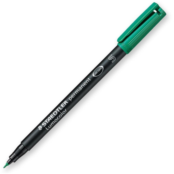 Pennarello lumocolor permanent 313 sf 0.4mm verde - Z00023