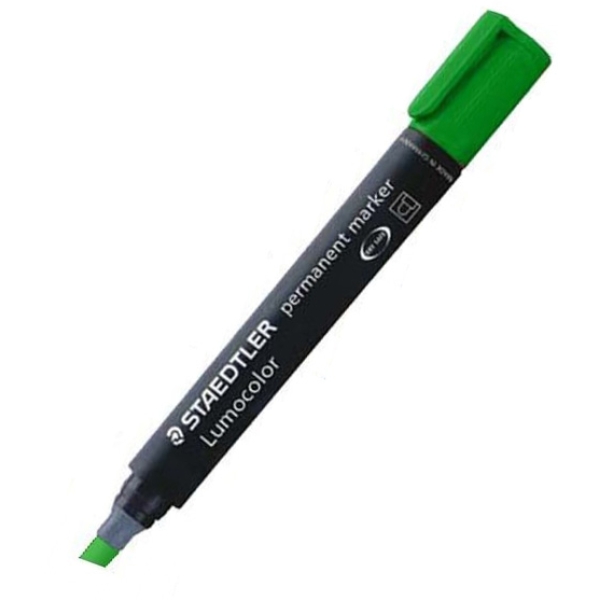 Marcatore lumocolor permanent 350 verde p.scalpello staedtler - Z00039