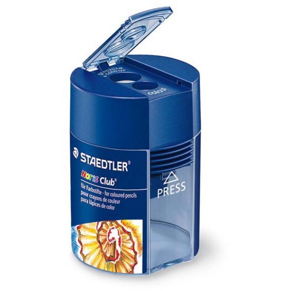 Temperamatite 2 fori noris club c/contenitore staedtler - Z00042