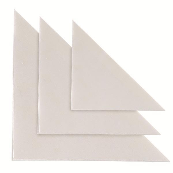 10 buste adesive tasca tr 17 triangolare 17x17cm - Z00073
