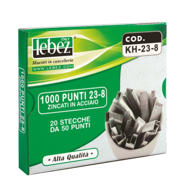 Scatola 1000 punti kh-23/15 per alti spessori - Z00126