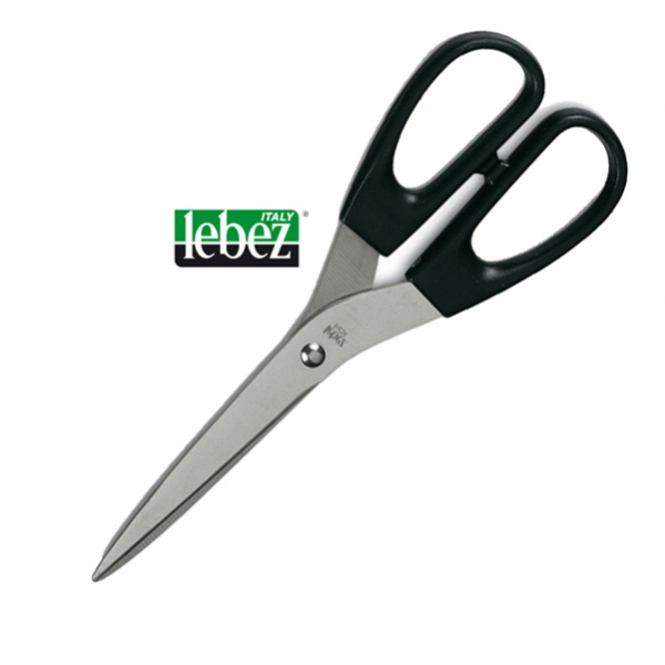 Forbici 4329 lama acciaio inox 17.5cm impugn.plastica lebez - Z00153