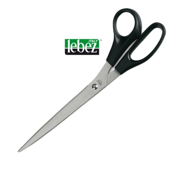 Forbici 4334 lama acciaio inox 25cm impugn.plastica lebez - Z00156