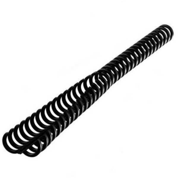 Scatola 50 dorsi clickbind 8mm nero riapribile - Z00323