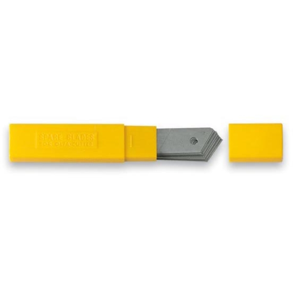 Tubetto 10 lame 18mm ricambio cutter art.lb-10 olfa - Z00336