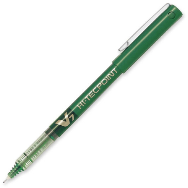 Roller hi-tecpoint v7 verde pilot - Z00539