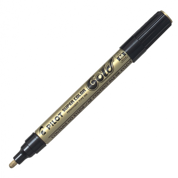 Marcatore super color gold medium a vernice pilot - Z00570