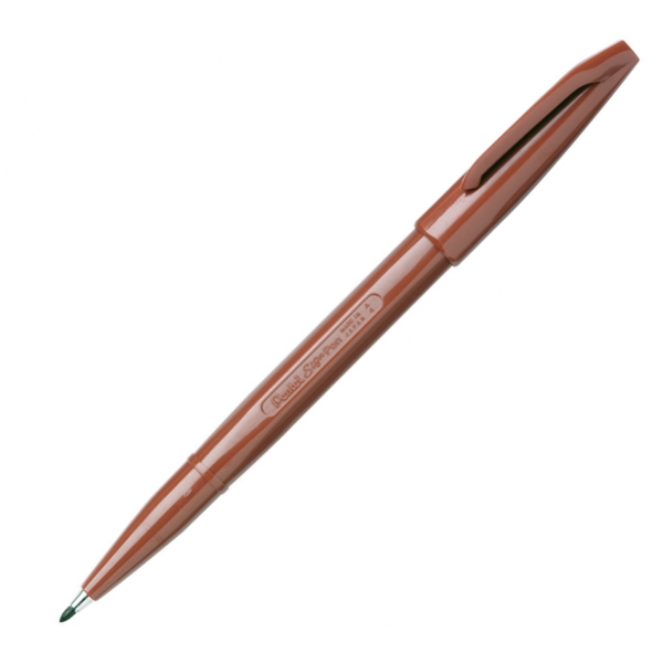 Pennarello signpen s520 marrone pentel - Z00610