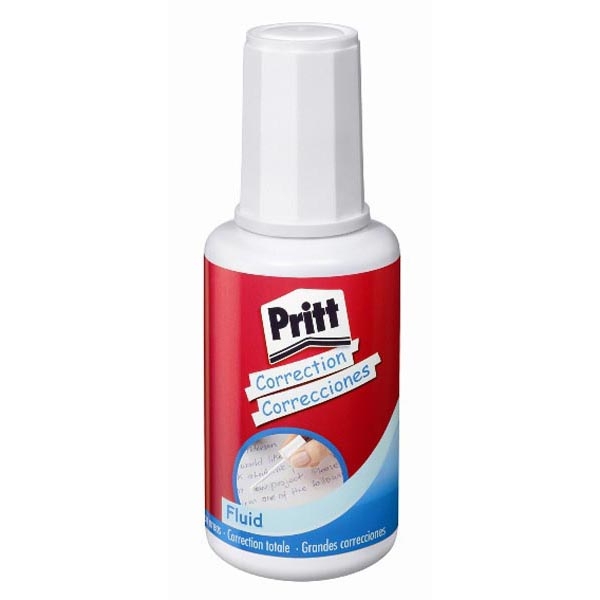 Correttore a pennello pritt fluid 1620 20ml - Z00660