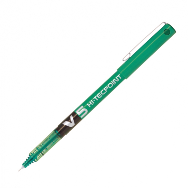 Roller hi-tecpoint v5 verde pilot - Z00972