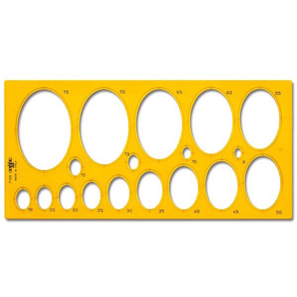 Maschera arda ellissi da 8 a 75mm - Z00996