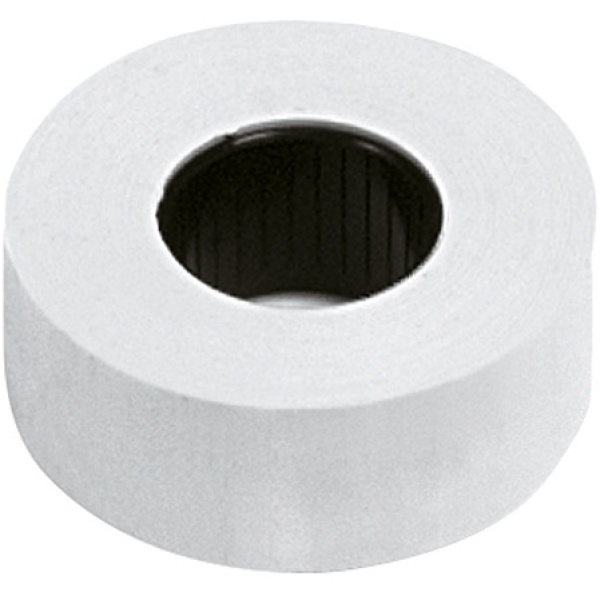 10 rotoli da 1000 etichette 22x12 bianche perm. art.165 x lebez 200 - Z01142
