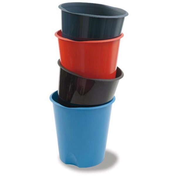 Cestino gettacarte 16,5lt blu e020 modula leonardi - Z01148