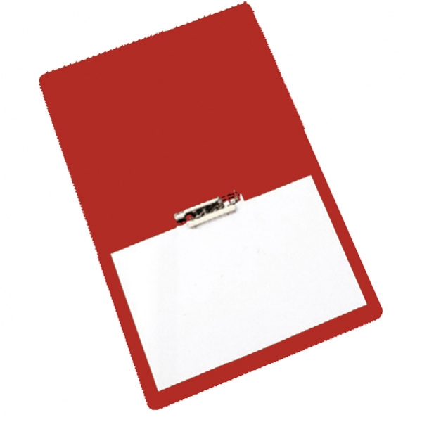 Cartellina c/pressino lilliput in presspan 26x33cm rosso - Z01334