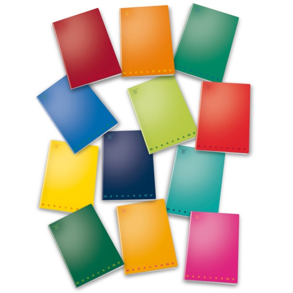 Miniquaderno 120x170mm 40fg 80gr 1rigo monocromo - Z01514