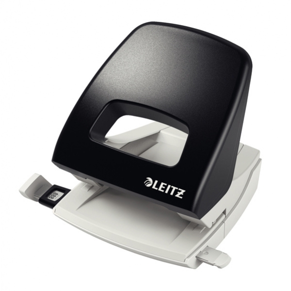 Perforatore 2 fori nero mod.5005 max 25fg - metal rim leitz - Z01783