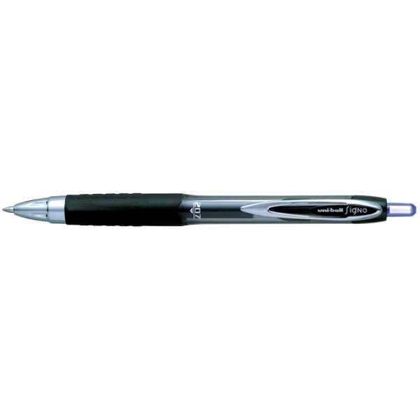 Penna sfera scatto uni-ball signo blu 0.7mm um207 osama - Z01899