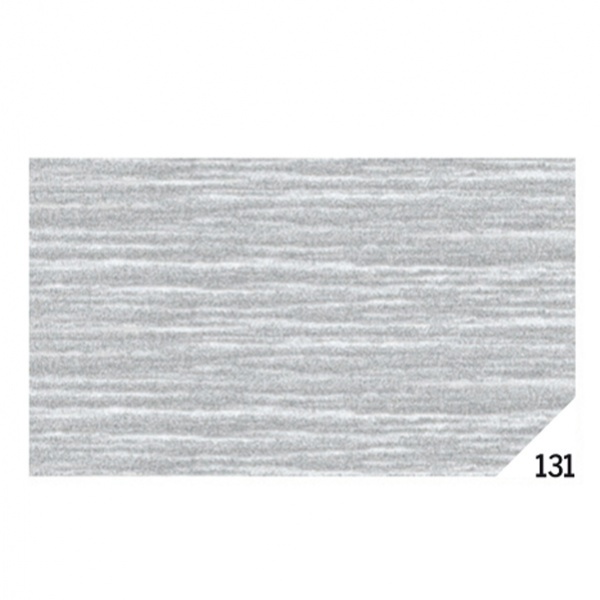 10rt carta crespa argento metal 131 (50x150cm) sadoch - Z02032