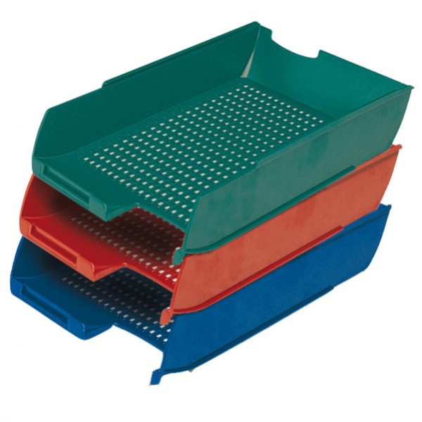 Vaschetta portacorrispondenza rosso ps7 presbitero - Z02180