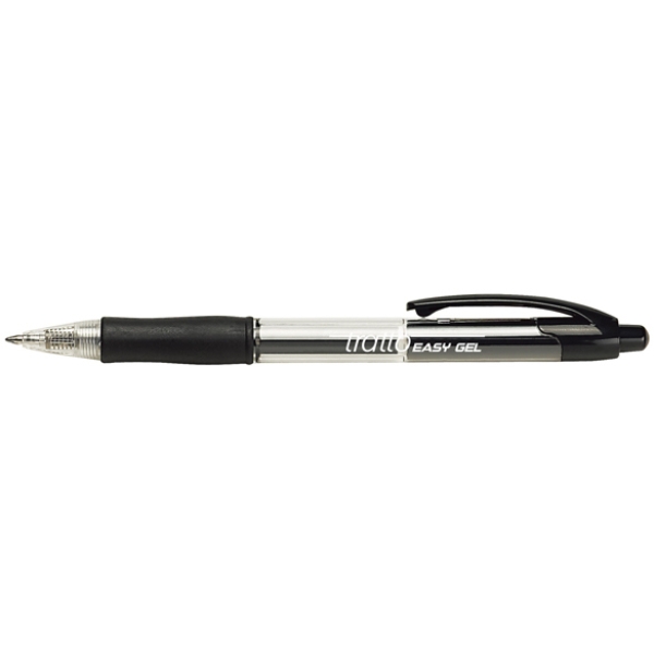 Penna sfera scatto easy gel 0,5mm nero tratto - Z02272