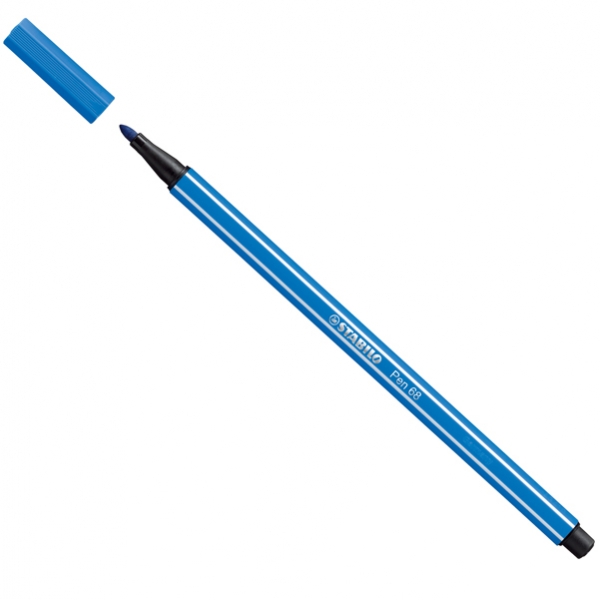 Pennarello stabilo pen 68/41 blu scuro - Z02344