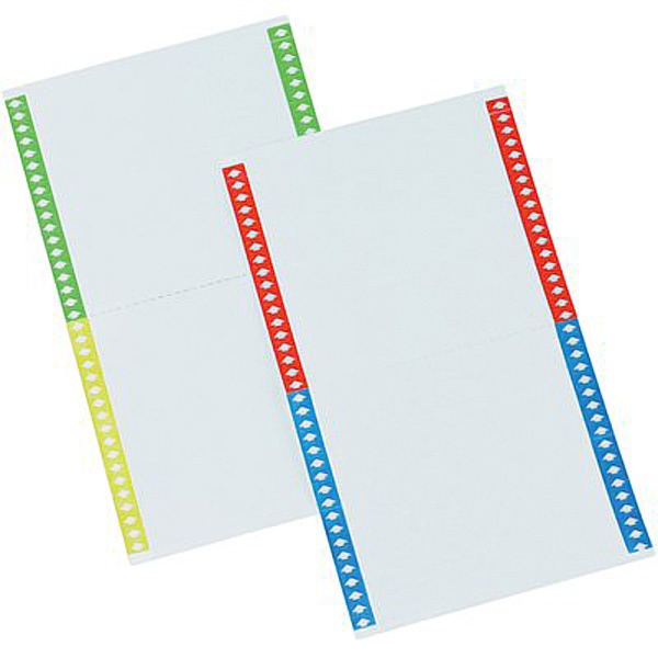 Pack 10fg A4 da 40 cartoncini 140mm x cart. sospese armadio - Z02374