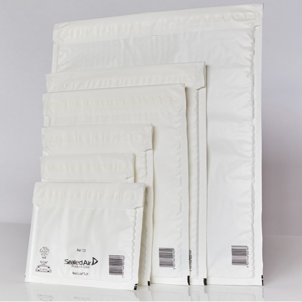 10 buste imbottite bianche g 24x33cm utile mail lite - Z02388