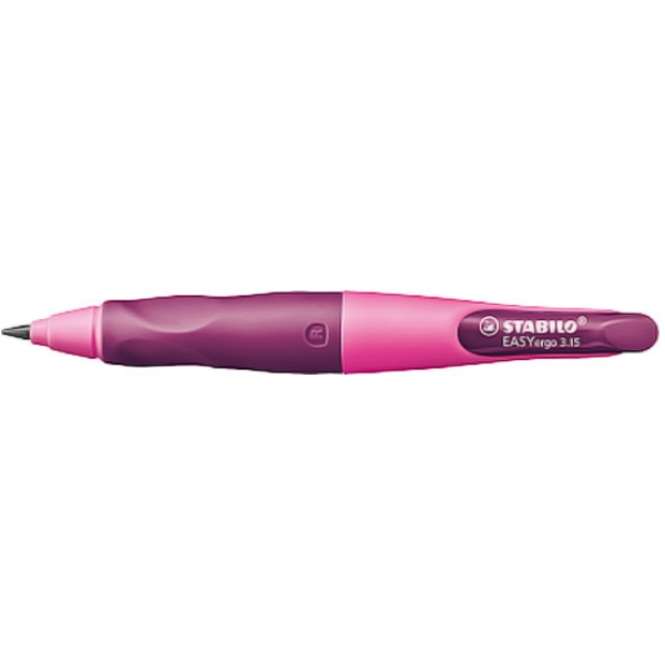 Portamine stabilo® easyergo 3,15mm rosa per destrorsi + affilamine - Z02547