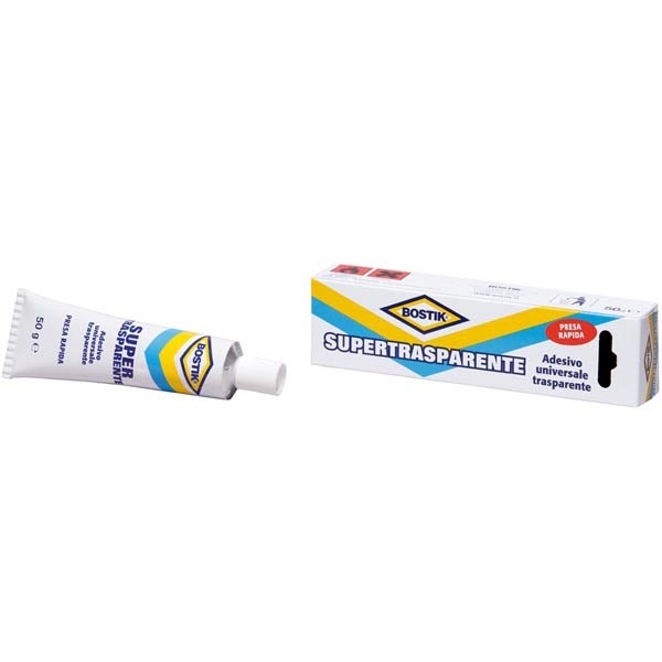 Adesivo universale super trasparente 50gr bostik - Z02726
