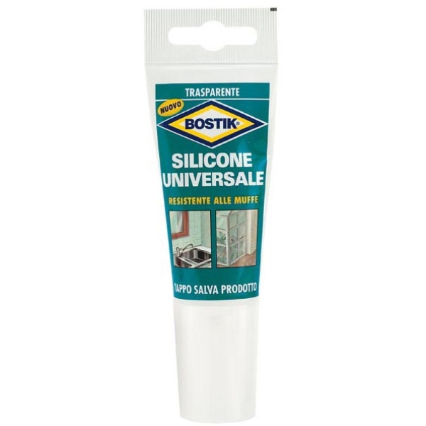 Silicone universale trasparente 60ml bostik - Z02973