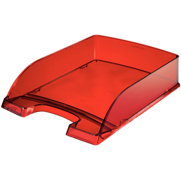 Vaschetta portacorrispondenza standard plus rosso trasp. - Z03088