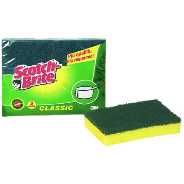 Pack 2 spugne strofinetto scotch brite A12 - Z03135