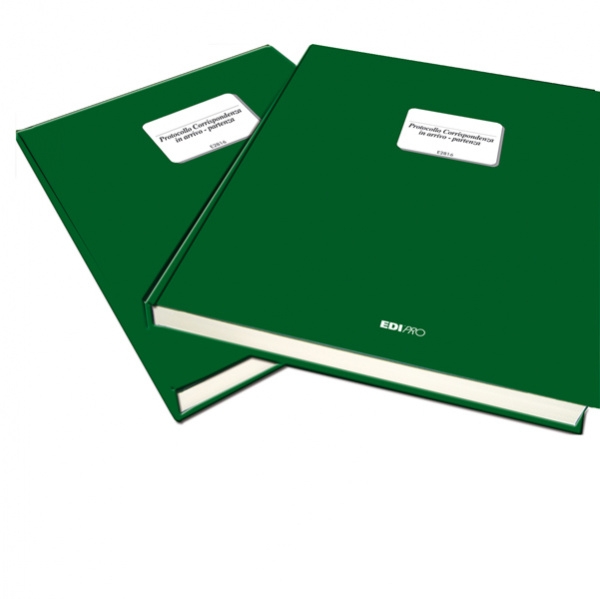 Registro corrispondenza arrivo-partenza 300pag. 31x24,5 e2817 - Z03202