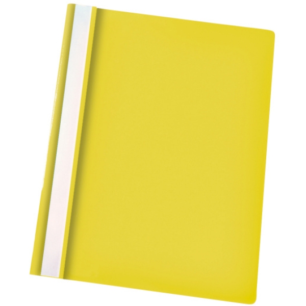 Cartellina ppl con fermafogli 21x29,7 giallo report file esselte - Z03300