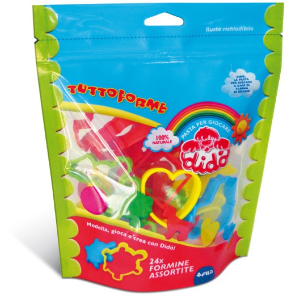 Busta richiudibile dido'® tuttoforme 24 formine assortite - Z03306