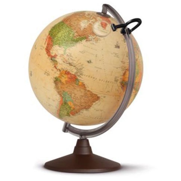 Globo geografico illuminato marco polo ø 30cm novarico - Z03368