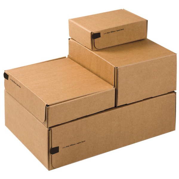 Scatole spedizione modulbox 19,2x15,5x4,3cm avana - Z03390