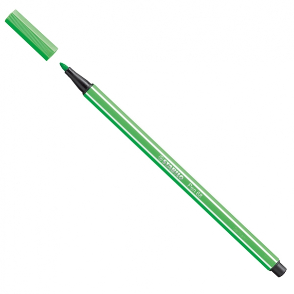 Pennarello stabilo pen 68/16 smeraldo chiaro - Z03787