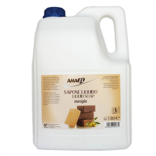 Detergente liquido mani marsiglia 5 litri - Z03819