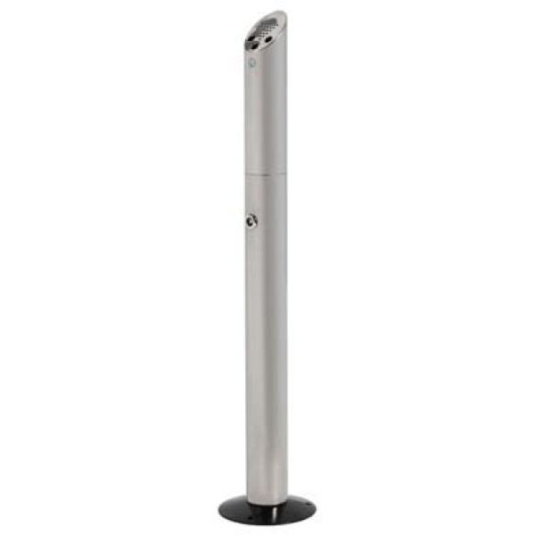 Portacenere inox con base h 92cm - Z03852