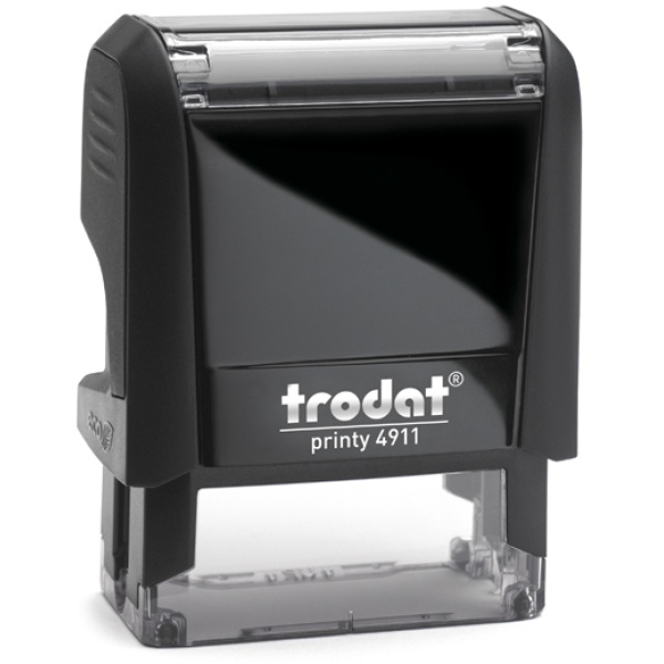 Timbro trodat printy 4911 4.0 38x14 ecoblack - Z03976