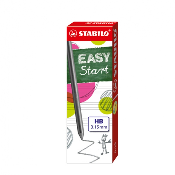 Astuccio da 6 mine 3,15mm hb x stabilo's move easy ergo - Z03980