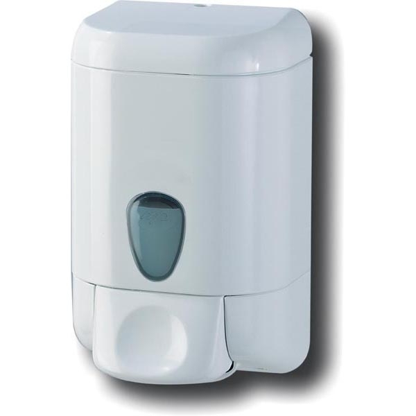 Dispenser a muro 1lt bianco per sapone liquido plus mar plast - Z04079