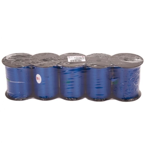 Rocca nastro splendene 10mmx250mt blu 14 bolis - Z04128